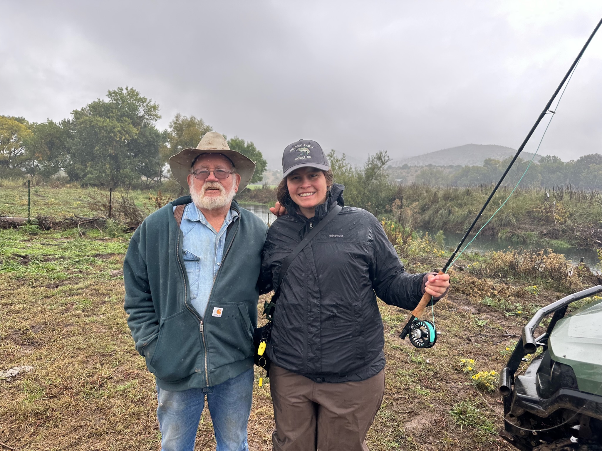 Fly fishing near Cloudcroft, New Mexico