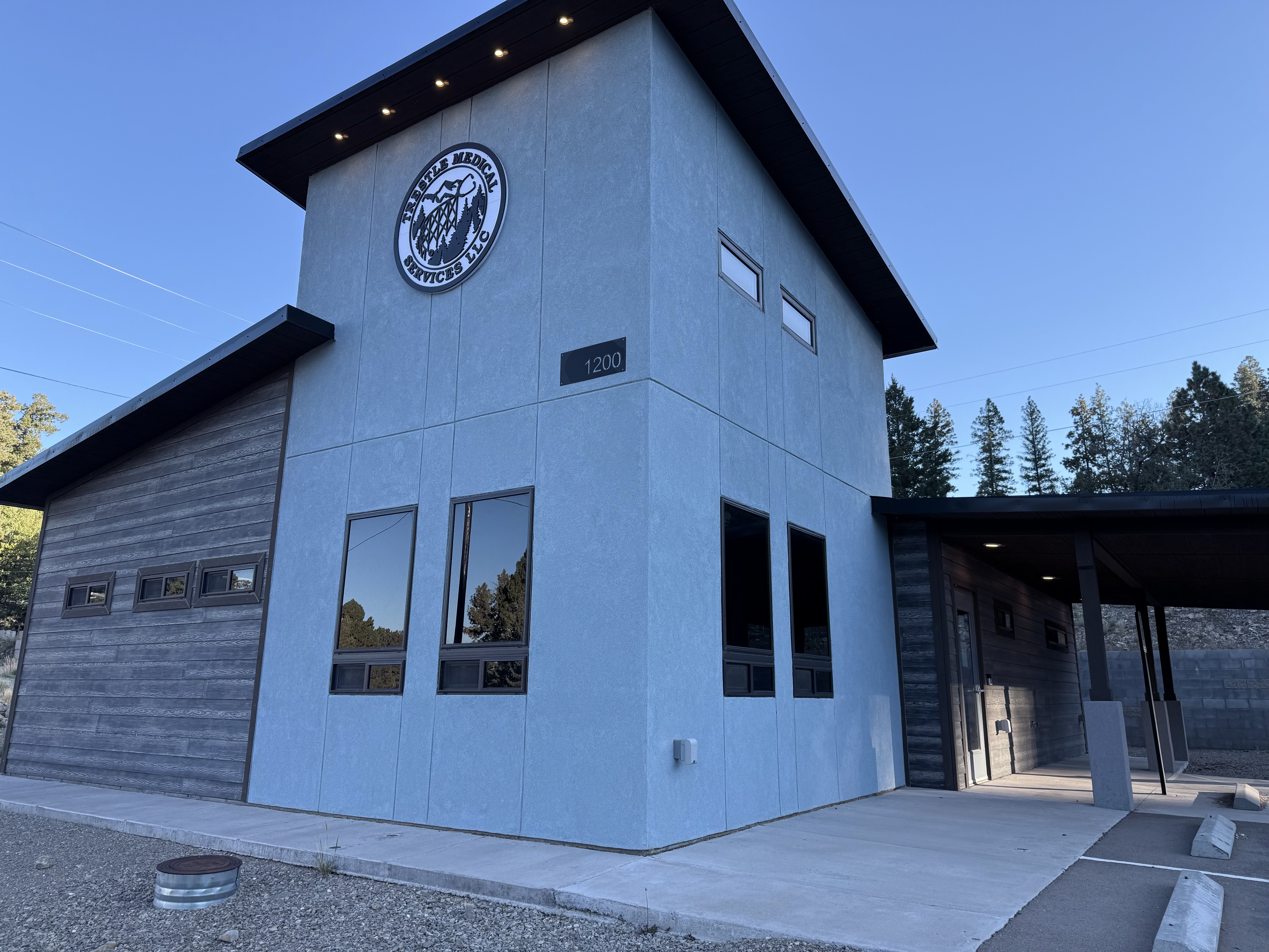 Trestle Medical Services building in Cloudcroft